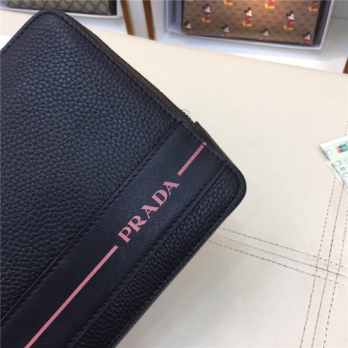 Replica Prada AAA Man Wallets #792477 $88.00 USD for Wholesale
