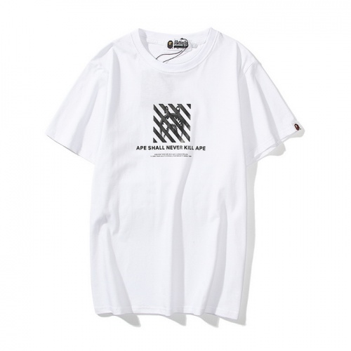 Bape T-Shirts Short Sleeved For Men #792590 $25.00 USD, Wholesale Replica Bape T-Shirts