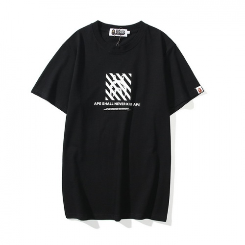 Bape T-Shirts Short Sleeved For Men #792591 $25.00 USD, Wholesale Replica Bape T-Shirts