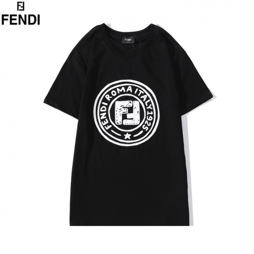 Fendi T-Shirts Short Sleeved For Men #792635 $25.00 USD, Wholesale Replica Fendi T-Shirts