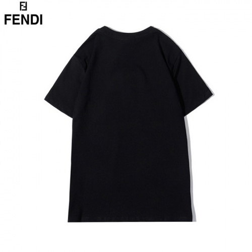Replica Fendi T-Shirts Short Sleeved For Men #792635 $25.00 USD for Wholesale