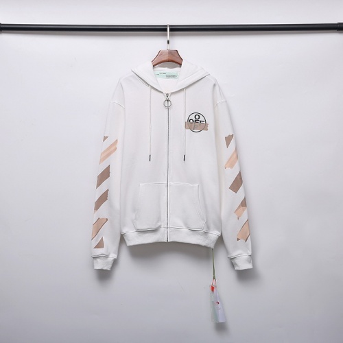 Replica Off-White Hoodies Long Sleeved For Men #793095 $48.00 USD for Wholesale