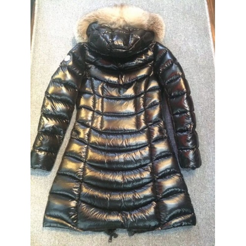 Moncler Down Feather Coat Long Sleeved For Women #793187 $249.00 USD, Wholesale Replica Moncler Down Feather Coat