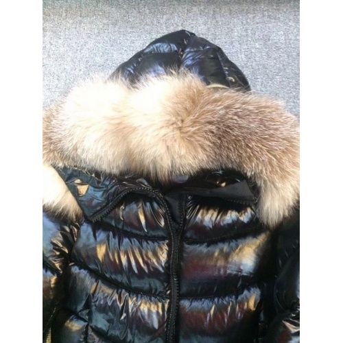 Replica Moncler Down Feather Coat Long Sleeved For Women #793187 $249.00 USD for Wholesale
