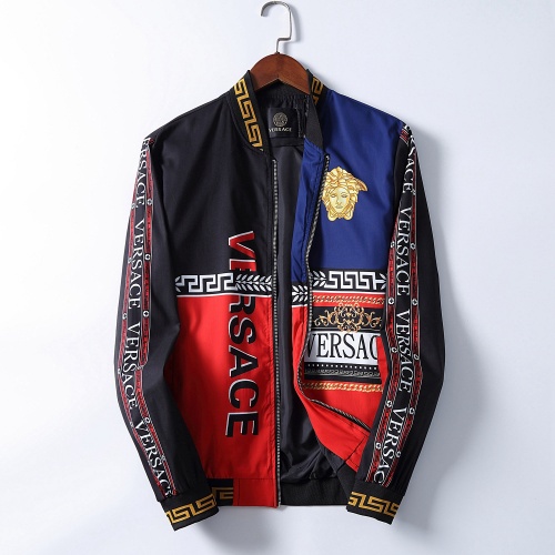 Versace Jackets Long Sleeved For Men #793415 $52.00 USD, Wholesale Replica Versace Jackets