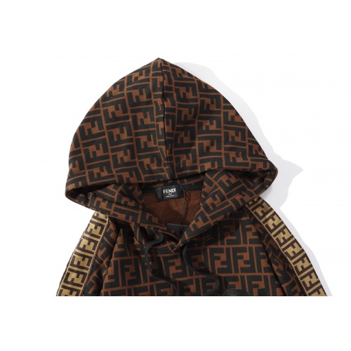Replica Fendi Hoodies Long Sleeved For Men #793562 $41.00 USD for Wholesale