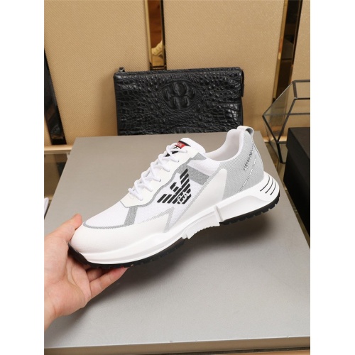 Replica Armani Casual Shoes For Men #794209 $80.00 USD for Wholesale
