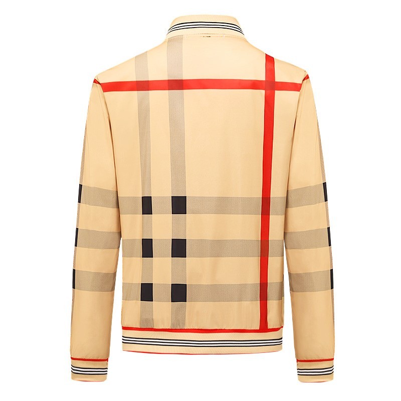 burberry print jacket mens