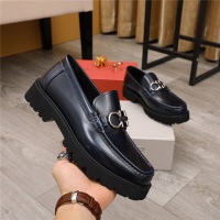 $105.00 USD Salvatore Ferragamo Leather Shoes For Men #789739