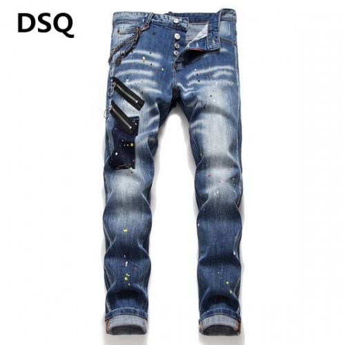 Dsquared Jeans For Men #794765 $54.00 USD, Wholesale Replica Dsquared Jeans