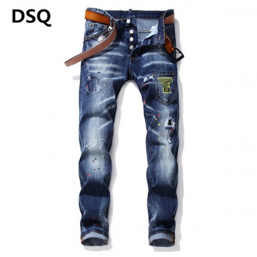 Dsquared Jeans For Men #794774 $54.00 USD, Wholesale Replica Dsquared Jeans