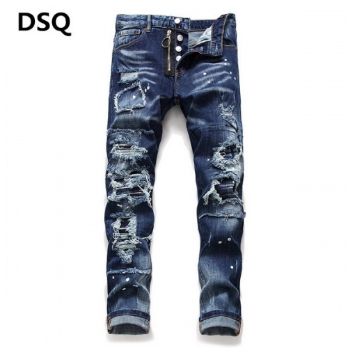 Dsquared Jeans For Men #794775 $54.00 USD, Wholesale Replica Dsquared Jeans