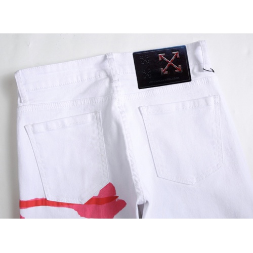 Replica Off-White Jeans For Men #794777 $54.00 USD for Wholesale