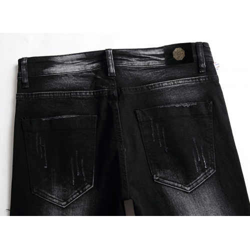 Replica Philipp Plein PP Jeans For Men #794781 $54.00 USD for Wholesale