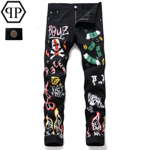 Philipp Plein PP Jeans For Men #794782 $54.00 USD, Wholesale Replica Philipp Plein PP Jeans