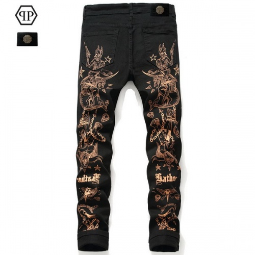 Replica Philipp Plein PP Jeans For Men #794783 $54.00 USD for Wholesale