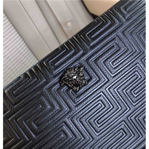 Replica Versace AAA Man Wallets #794858 $56.00 USD for Wholesale