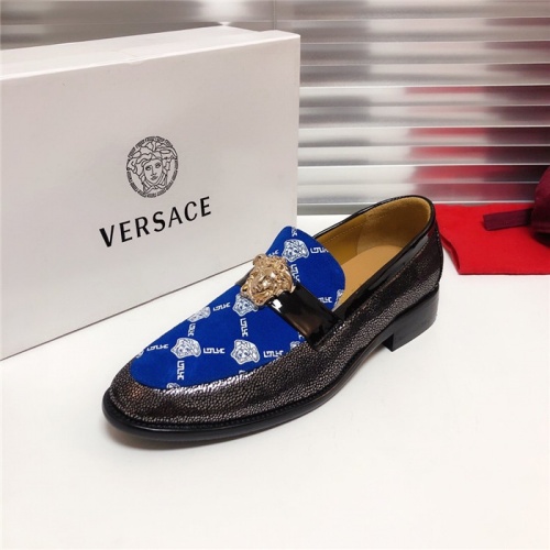 Replica Versace Casual Shoes For Men #795030 $82.00 USD for Wholesale