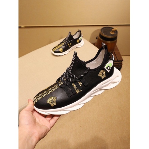 Replica Versace Casual Shoes For Men #795378 $80.00 USD for Wholesale