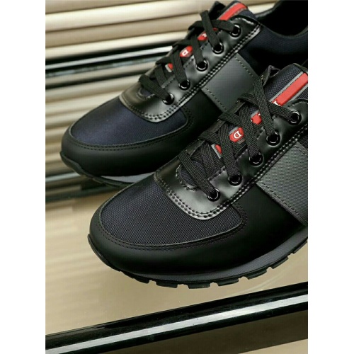 Replica Prada Casual Shoes For Men #795476 $80.00 USD for Wholesale