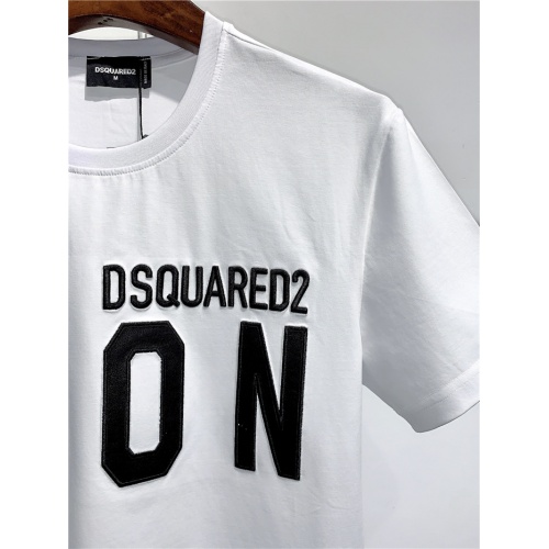 Replica Dsquared T-Shirts Short Sleeved For Men #795545 $25.00 USD for Wholesale