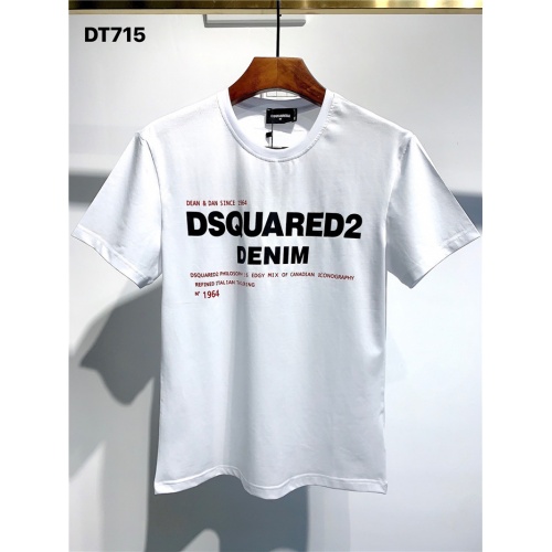 Dsquared T-Shirts Short Sleeved For Men #795556 $25.00 USD, Wholesale Replica Dsquared T-Shirts