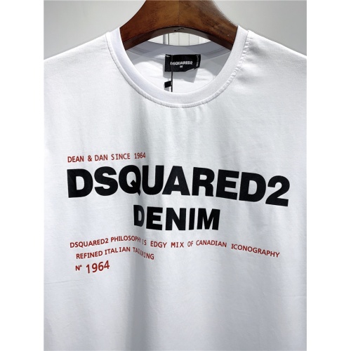 Replica Dsquared T-Shirts Short Sleeved For Men #795556 $25.00 USD for Wholesale