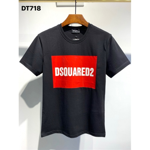 Dsquared T-Shirts Short Sleeved For Men #795558 $25.00 USD, Wholesale Replica Dsquared T-Shirts