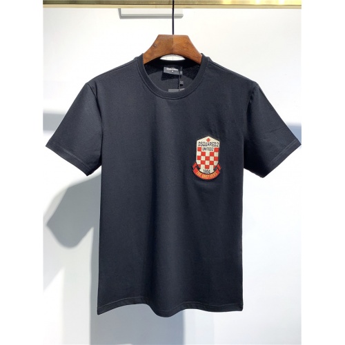 Dsquared T-Shirts Short Sleeved For Men #795561 $25.00 USD, Wholesale Replica Dsquared T-Shirts