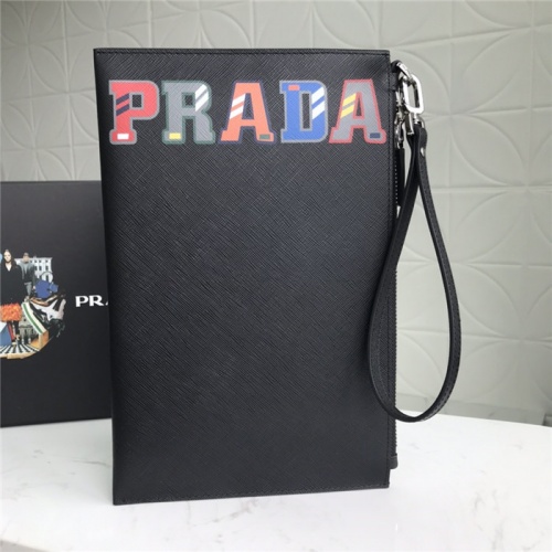 Replica Prada AAA Man Wallets #795821 $74.00 USD for Wholesale