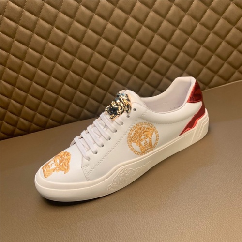 Replica Versace Casual Shoes For Men #795932 $76.00 USD for Wholesale