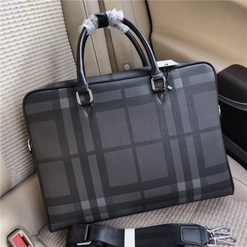 Replica Burberry AAA Man Handbags #796055 $80.00 USD for Wholesale