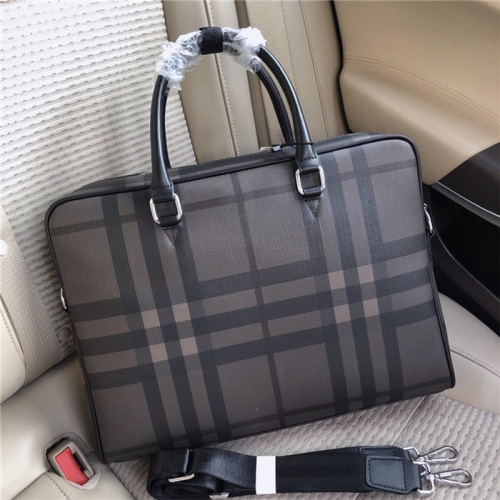 Replica Burberry AAA Man Handbags #796056 $80.00 USD for Wholesale