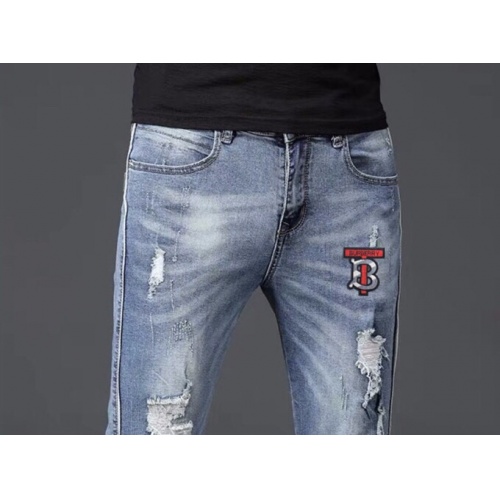 Replica Burberry Jeans For Men #796114 $45.00 USD for Wholesale