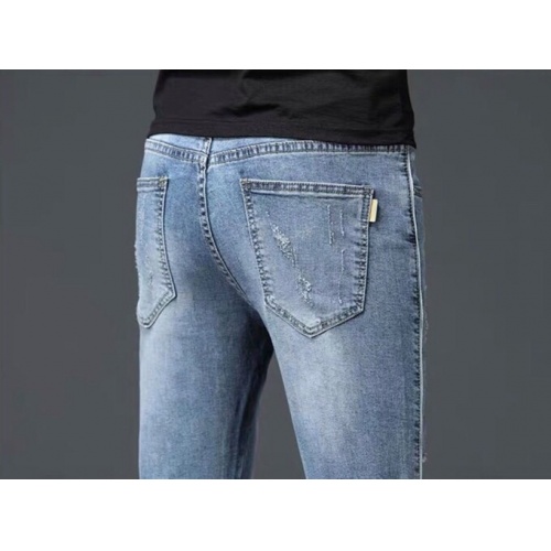 Replica Burberry Jeans For Men #796114 $45.00 USD for Wholesale