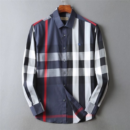 Burberry Shirts Long Sleeved For Men #797163 $39.00 USD, Wholesale Replica Burberry Shirts