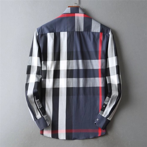Replica Burberry Shirts Long Sleeved For Men #797163 $39.00 USD for Wholesale