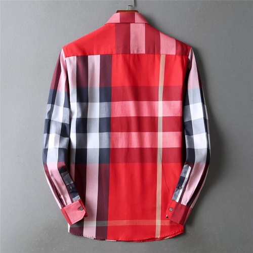 Replica Burberry Shirts Long Sleeved For Men #797164 $39.00 USD for Wholesale