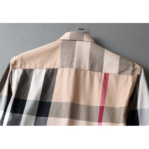 Replica Burberry Shirts Long Sleeved For Men #797165 $39.00 USD for Wholesale