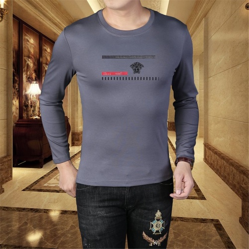 Replica Versace T-Shirts Long Sleeved For Men #797417 $41.00 USD for Wholesale