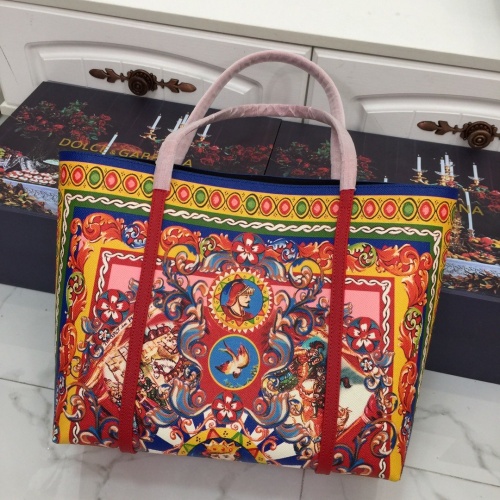 Replica Dolce & Gabbana AAA Quality Totes-Handbag For Women #797443 $141.00 USD for Wholesale