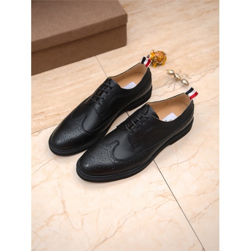 Thom Browne Leather Shoes For Men #797839 $88.00 USD, Wholesale Replica Thom Browne Leather Shoes