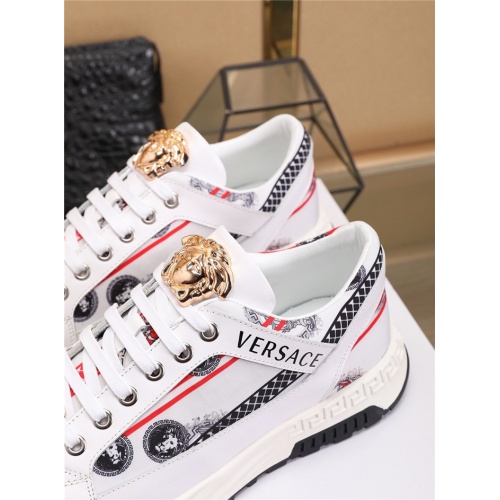 Replica Versace Casual Shoes For Men #798080 $76.00 USD for Wholesale