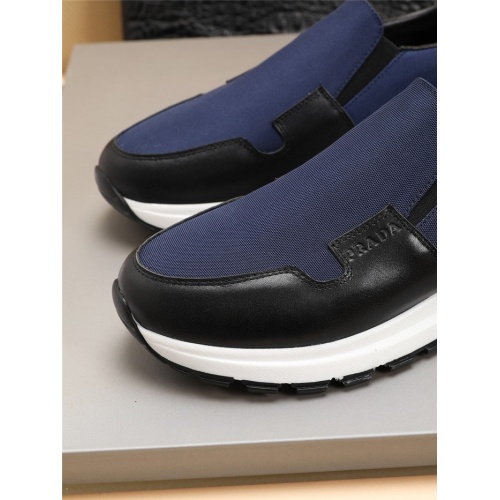 Replica Prada Casual Shoes For Men #798094 $80.00 USD for Wholesale