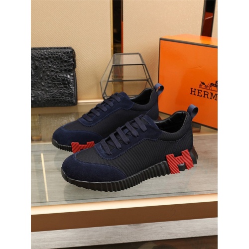 Replica Hermes Casual Shoes For Men #798139 $88.00 USD for Wholesale