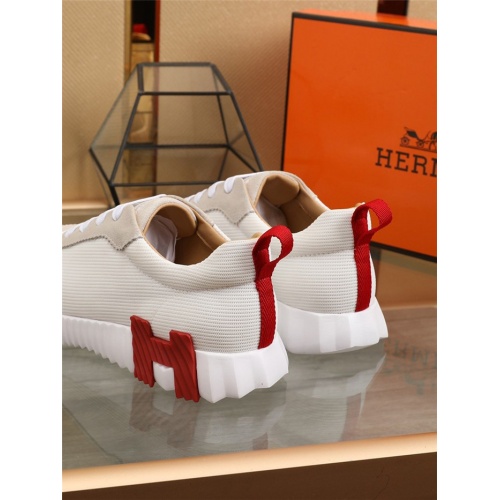 Replica Hermes Casual Shoes For Men #798140 $88.00 USD for Wholesale
