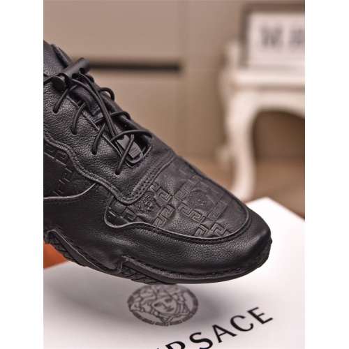 Replica Versace Casual Shoes For Men #798321 $80.00 USD for Wholesale