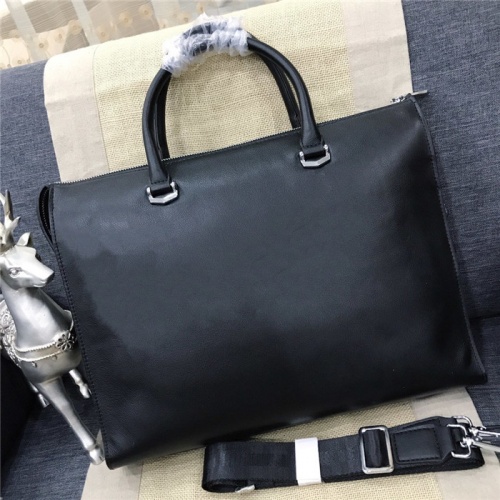 Replica Burberry AAA Man Handbags #798447 $93.00 USD for Wholesale