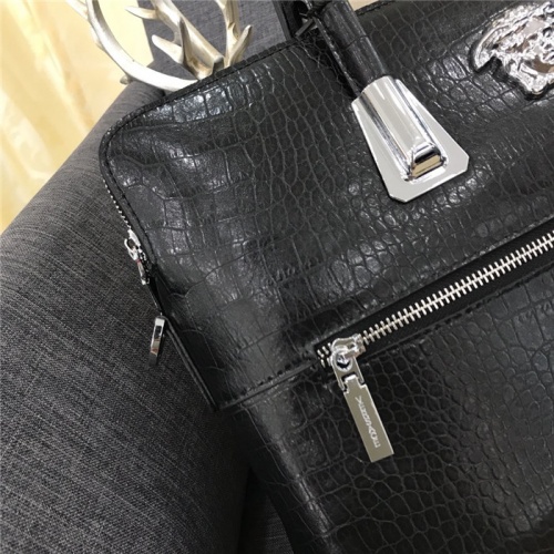Replica Versace AAA Man Handbags #798448 $93.00 USD for Wholesale