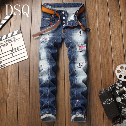 Dsquared Jeans For Men #798453 $48.00 USD, Wholesale Replica Dsquared Jeans
